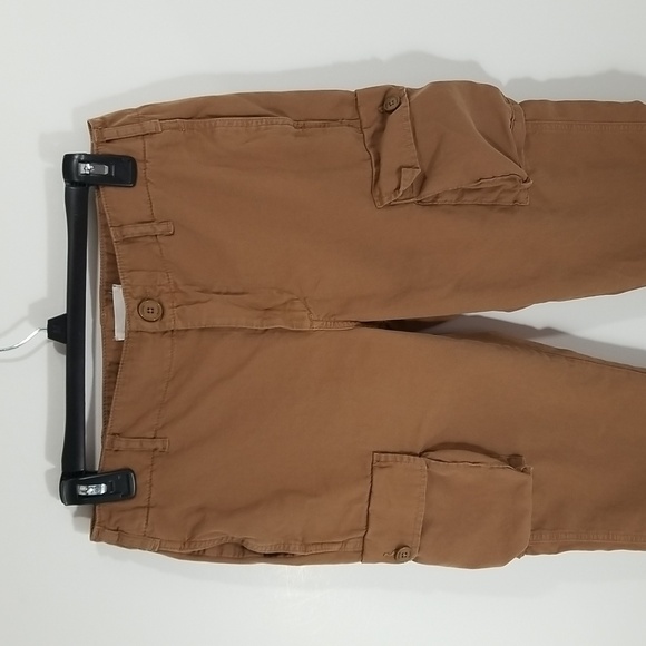 {Frame} Women's Brown Relaxed Fit Utility Pants - Picture 5 of 13
